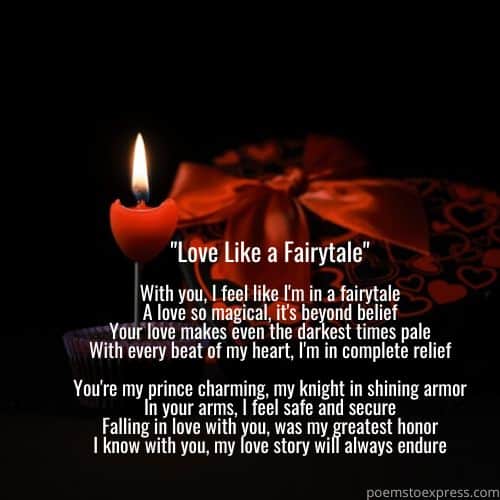Falling in love poems for him