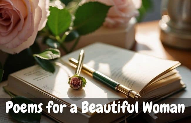 Poems for a beautiful woman