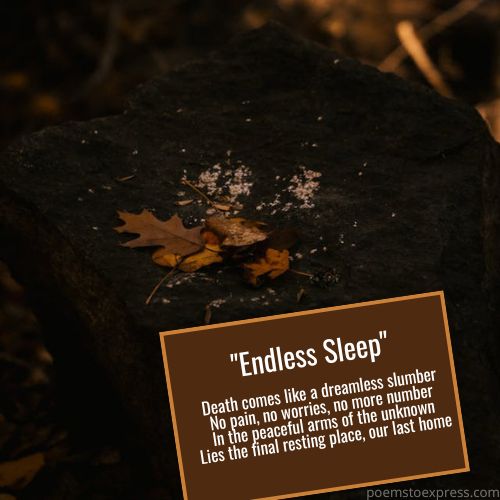 Short Poems About Death