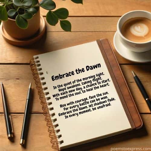 Short inspirational poems about