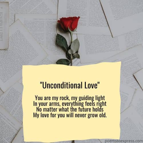 Short love poems for wife