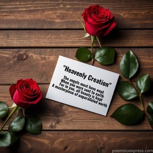 Short poem for a beautiful woman