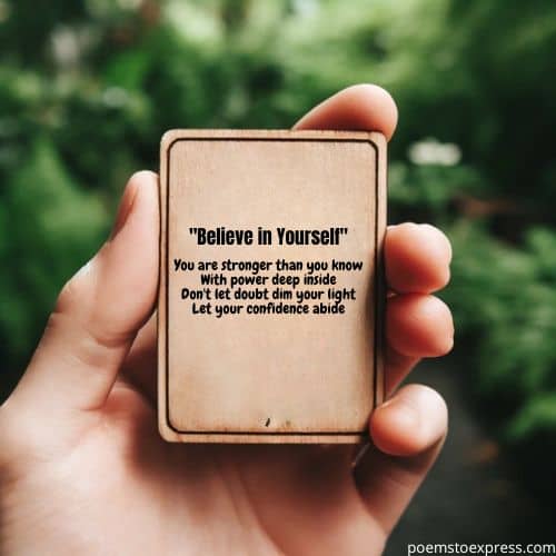 Short poems inspiration