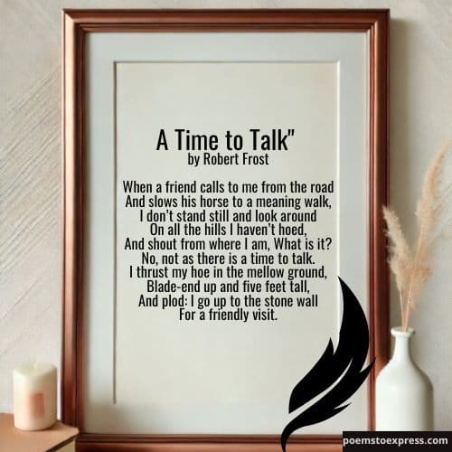 famous poems friendship