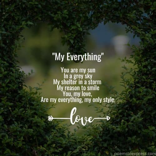 love short poems for girlfriend