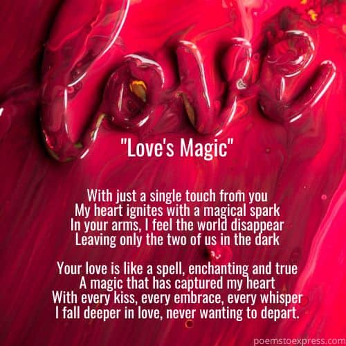 poems Short falling in love