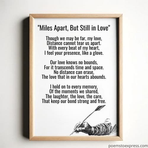 poems love for him long distance