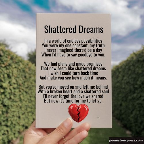 Heartbreak poems for her