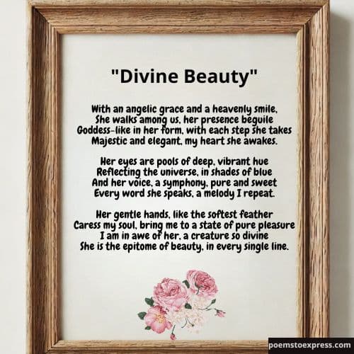 Poems about beautiful women