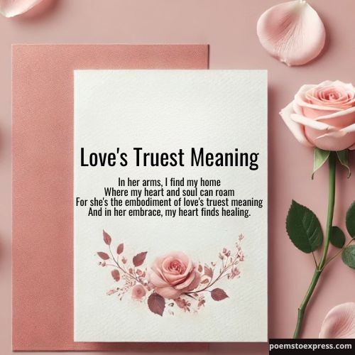 Short poems to make her feel special