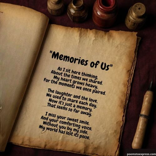 I miss you poems for him
