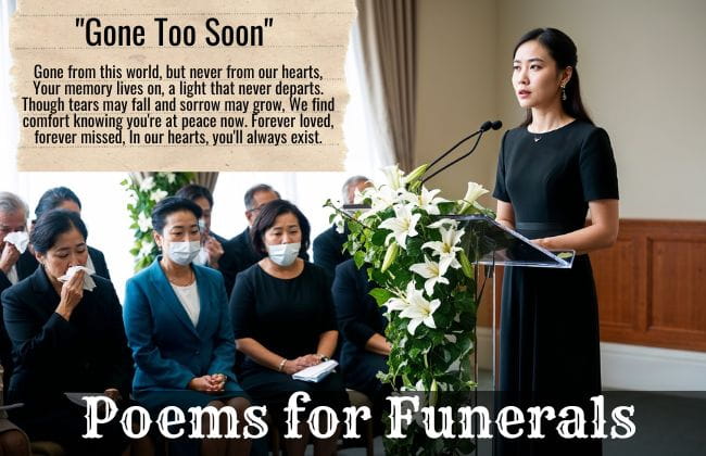 Poems for Funerals