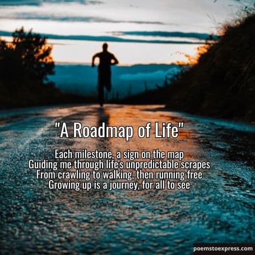 Short poem about growing up