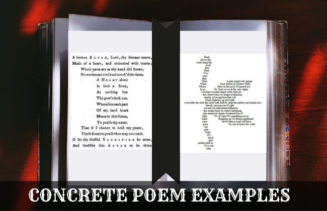 concrete poem examples