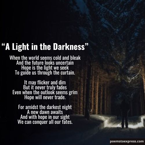 poems about hope for the future