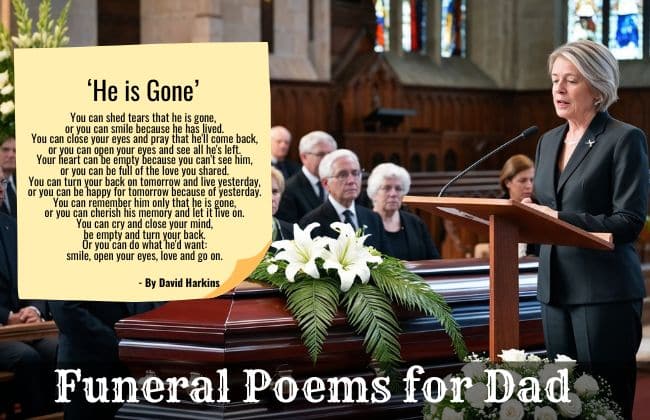 Funeral Poems for Dad