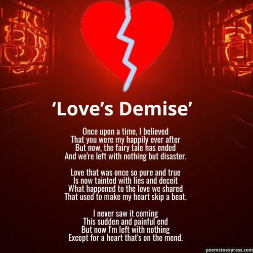 Heartbreak poem for her