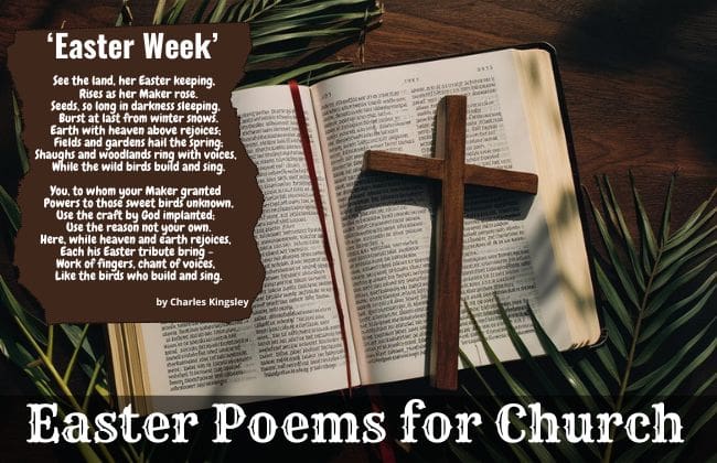 easter poems for church