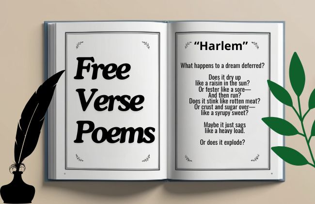 free verse poems