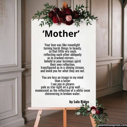 mother and daughter poems