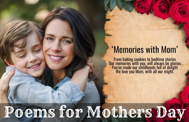 poems for mothers day