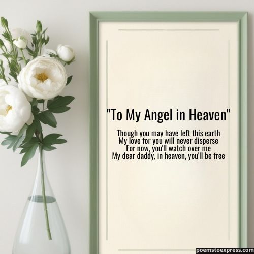 short funeral poems for dad