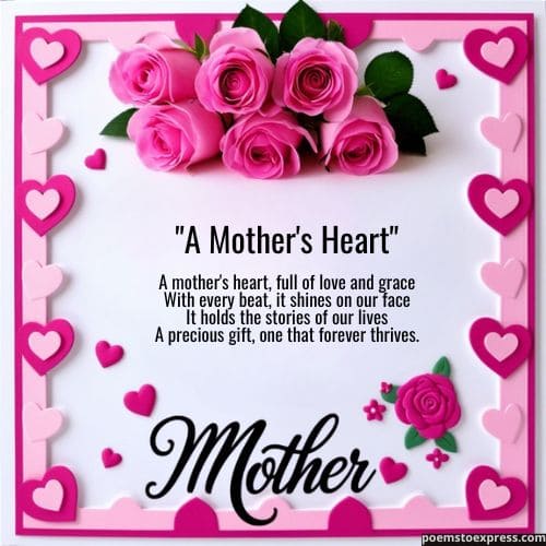 short poem for mothers day