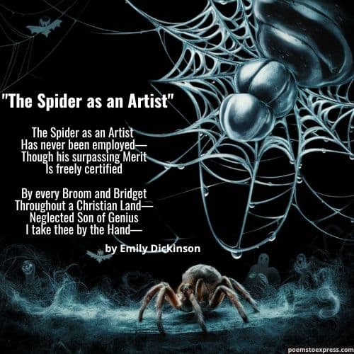 the spider poem