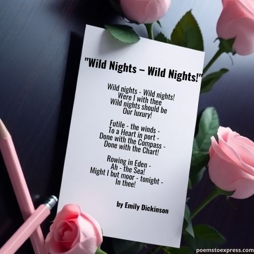 Emily Dickinson Love Poem