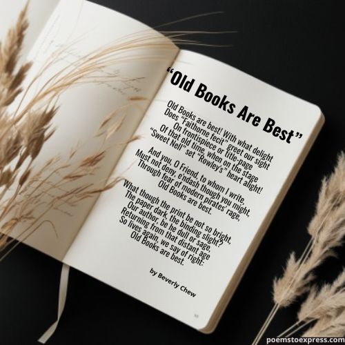 best poems about books