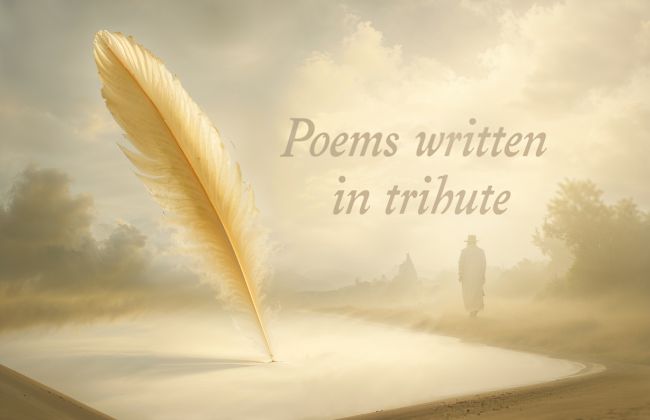 poems written in tribute