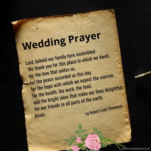 Wedding poems for ceremony