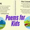 25 Poems for Kids: Short, Fun & Easy for Learning and Reading